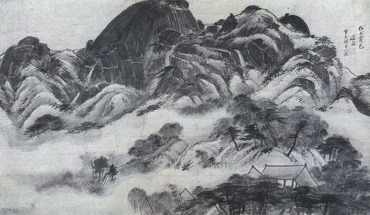겸재 정선의 인왕제색도, 1751