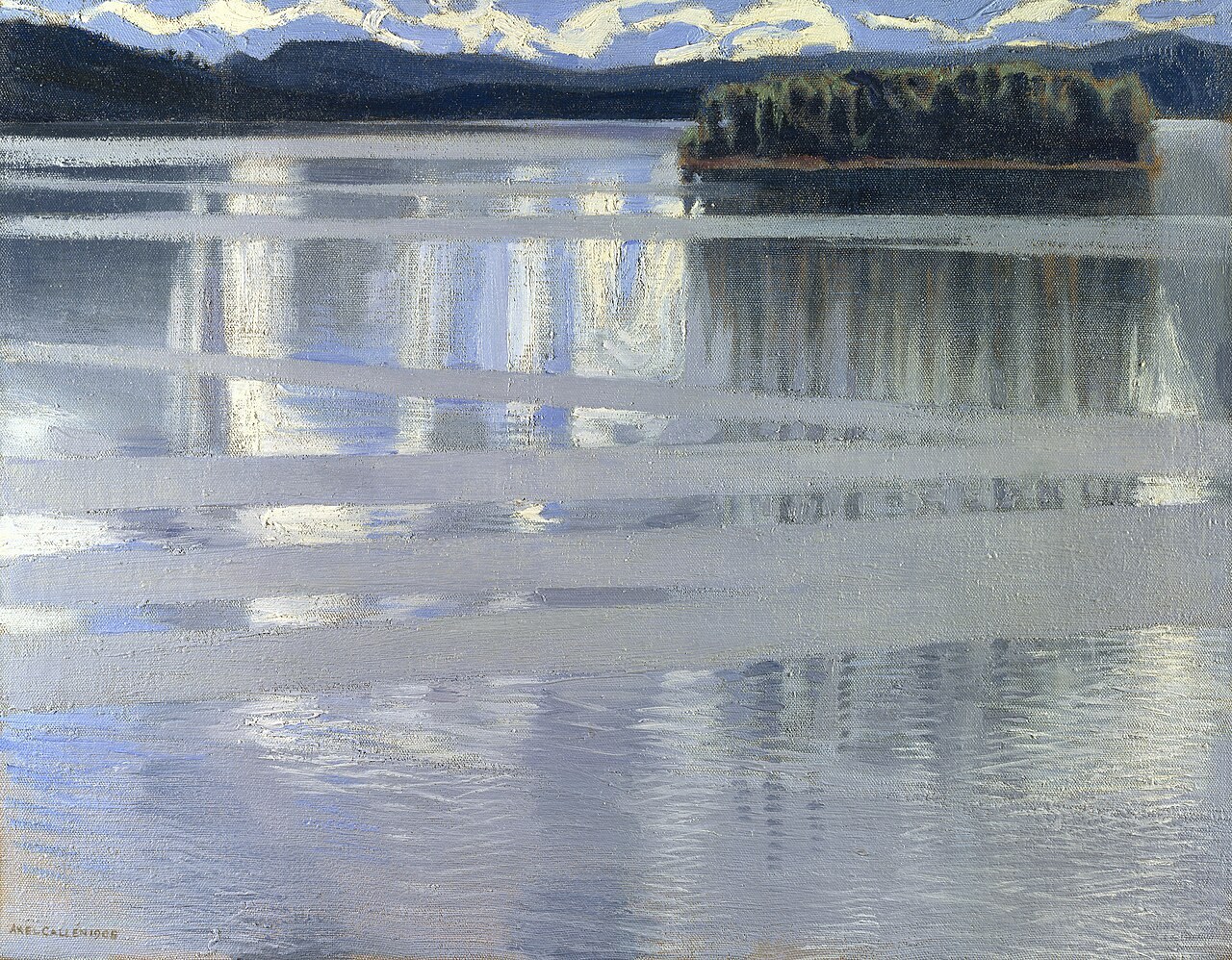 악셀리 갈렌칼렐라의 케이텔레 호수, 1905